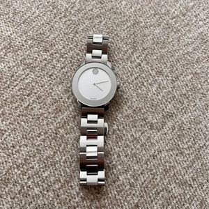 Women’s bold stainless steel watch